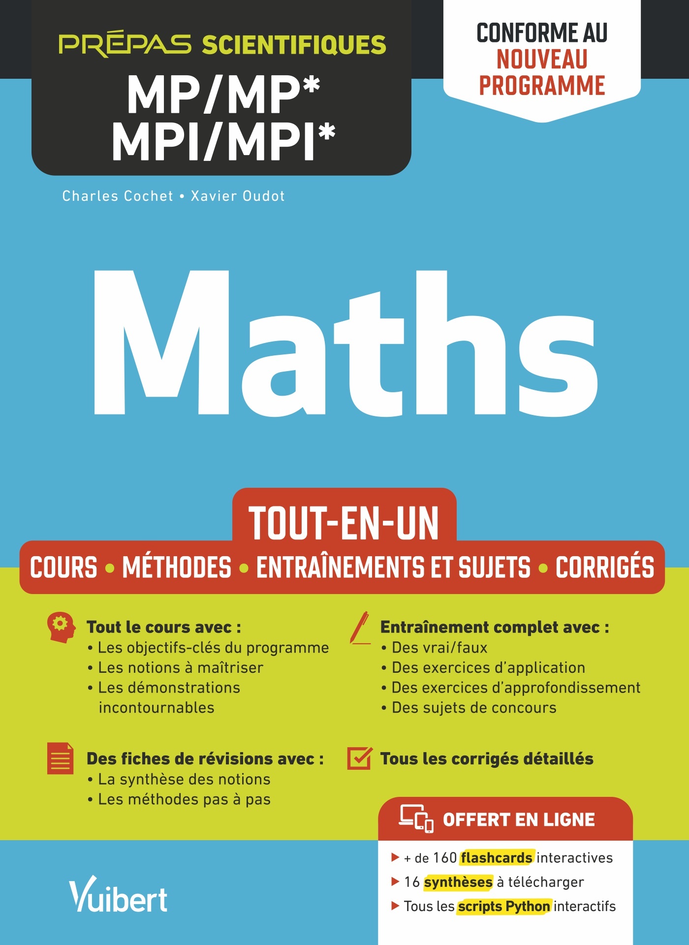 Maths MP/MP*-MPI/MPI* - Tout-en-un - Conforme à la nouvelle réforme |  Vuibert