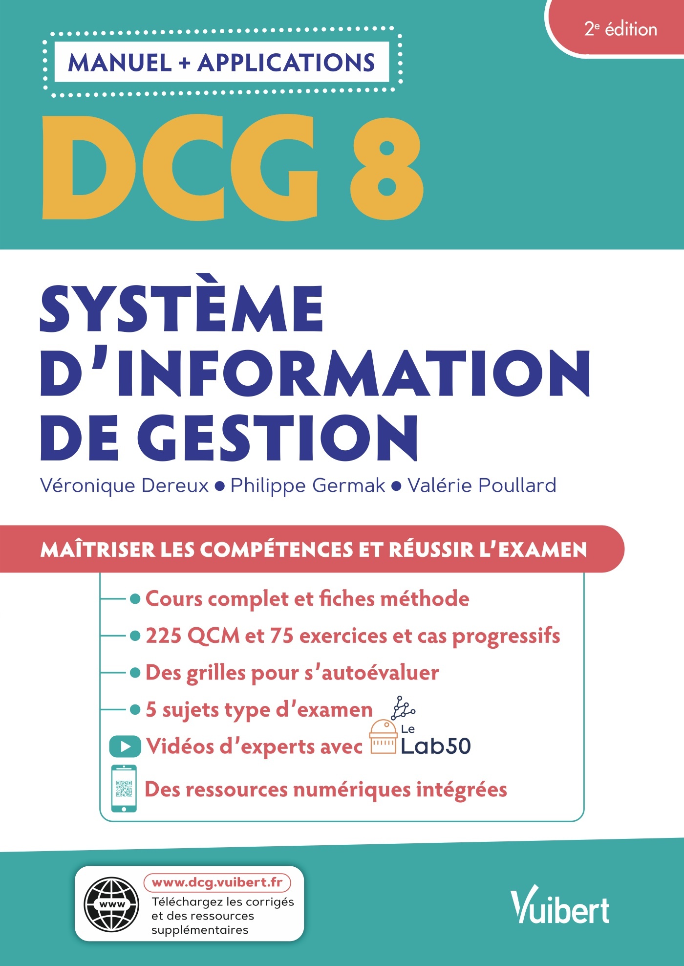 DCG 8 - Systèmes d'information de gestion : Manuel et Applications | Vuibert